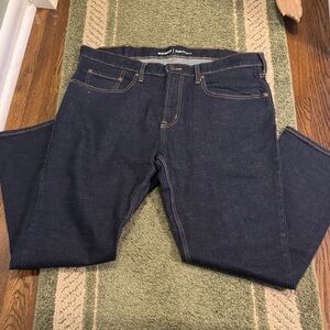 Old Navy Men's Dark Blue Jeans Size 38x30